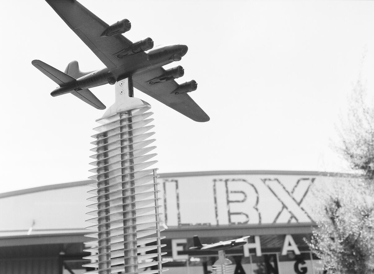 Flight over Long Beach